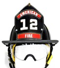 Cairns 1044 Fire Helmet 2015 W  Flip Down Eye Protection And Ear neck Protector
