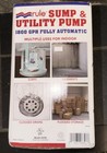 Rule 1800 Sump   Utility Pump 110vac 24  Cord Automatic
