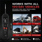 Automotive Circuit Digital Relay Tester For Vehicle Electrical Faults Detection