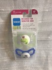 Mam Air Infant Baby Boy Binky Pacifier Soothie 2pk Alligator Bear 6  Months New