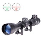 Pinty 3-9x40mm Rifle Scope Mil Dot Illuminated Red green Optics Hunting