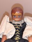 Antique Vintage Peg Doll Jointed Arms Legs Wood Hand Carved Painted 10   