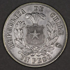 1882 Chile Silver Peso