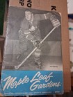 Toronto Maple Leafs Autographed  1960 Game  Program- Bathgate  Bower  Imlach 