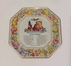 Vintage 1982 Avon Recipe Tin Decor Set Of Three 7   7 