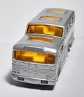 Vintage Matchbox Lesney 1-75  66 Greyhound Scenicruiser Bus W black Base - Vgc