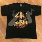 Vintage Wwf Sunny T-shirt Size Xl Rare 1996 Smoking Guns Wwe Wcw Ecw Vtg Diva