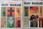 Vintage Lot Of 9 Enjoy Macrame Booklets 70s 80s