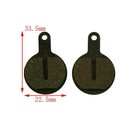 2 Pairs Bicycle Disc Brake Pads For Tektro Iox Lyra Novela Disc Brake Usa