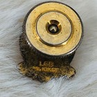 Vtg 5 Year Safe Driver Award Gold Filled Screwback Lapel Pin