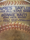 James Taylor   Bonnie Raitt   At t Park - Baseball Shape Poster