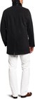 Cole Haan Black Wool Cashmere Blend Topper Jacket  Peacoat Men   s Large -  297