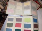  2  Carmote Kotall Vintage Paint Sample Brochures Fashion  decorator Shades