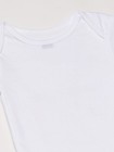 Gerber Baby 5-pack Solid Onesies Bodysuits  White  4t 4t  White