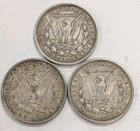 1921 P d  s  lot Of 3   1 Morgan Silver Dollars Very Nice Lot Of Coins    2163