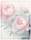 Personalized - 30pcs Stationery Writing Paper  Watercolor Stationary   l2c17