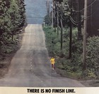 Nike Running Shoe Ad                            There Is No Finish Line 