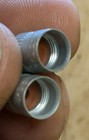  2  Schrader Metal Bicycle Valve Caps