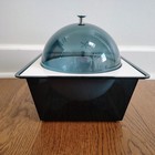 Vintage 1970s Space Age Acrylic Ice Bucket Cooler Panton Mid Century Modern