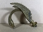 Vintage Antique Phylrich Style Swan Faucet Brass Sink Tub Fixture Nice Patina