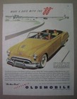 Oldsmobile Rocket 88 - Four Ads From 1949-51  Ike Turner R b Inspiration