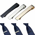 Mens Gentleman Metal Simple Necktie Tie Bar Clasp Clip Clamp Pin Party Wedding