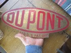 Super Rare Dupont Blasting Machine Store Display Sign - 1900 s - Scranton Pa