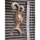 Lang Medieval Armor Sterling Silver Brooch Pin Vintage Estate Find  
