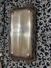 Arthur Court Grape Vine Rectangular Serving Tray Cast Aluminum Vintage Signed