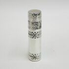 Tiffany   Co Sterling Silver Cylindrical Vanity Box 19420 G Circa 1920