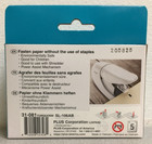 Plus 31-081 Paper Clinch Compact Staple-free Turquoise Stapler