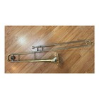 King Brass Slide Trombone Model 116231 W  Hard Case Student Band Instrument Set