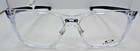 100  Authentic Oakley Hip Tone Ox8182-0358 Polished Clear  new With Tags 