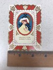 Vintage Valentines Day Card Die Cut 1983 Unsigned Hong Kong Boston Children   s