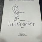 1961 Nutcracker Ballet Program University Of Utah Theater Kingsbury Hall Vintage