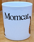 B  Kliban Momcat Coffee Mug Made In England Kiln Craft Cat Mug 3 5  Tall