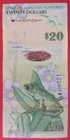 Bermuda 20 Dollars 2009 Pick 60a Unc Onion Prefix  200323