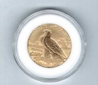 1929 Indian Head Liberty Eagle  5 Dollar Gold Plated Coin Medal