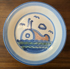 M  A  Hadley Pottery 7 5  Plate - Whale - Euc - 10 Available