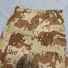 Vintage Military Pants Mens Medium  34x31  Chocolate Chip Desert Storm Camo 90s