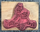 Stampabilities Sesame Street Best Of Friends  Bert   Ernie Rubber Stamp