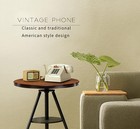 Vintage Cord Phone  Retro Landline Phone With Volume Control  Old Fashioned L   