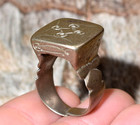 Antique African Tuareg Ethnic Tribal Metal Ring From Niger  Africa - Ring Size 7