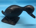 Antique Cast Iron Duck Door Stop Decorative Garden Art Statue
