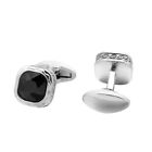 Men s Vintage Black Cufflinks Antique Art Deco Cuff Links Round Shirt Button Lot