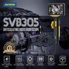 Car Industrial Endoscope Camera 6 35mm 1080hd 5  Lcd Borescope Inspection Camera