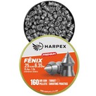 Harpex Fenix Premium Airgun Pellets  25 Caliber - Pointed High Precision 15 4gr