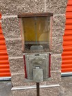 Vintage Coin Operated Gumball Machine     Antique Candy Vending