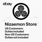 Bandai Tin Toy Car 733 Vintage Friction Light Blue Convertible W box Rare