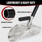 Sand Scoop For Metal Detecting  Metal Detector Scoop With Long Fiberglass Handle